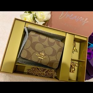 Coach Mini Wallet on Chain